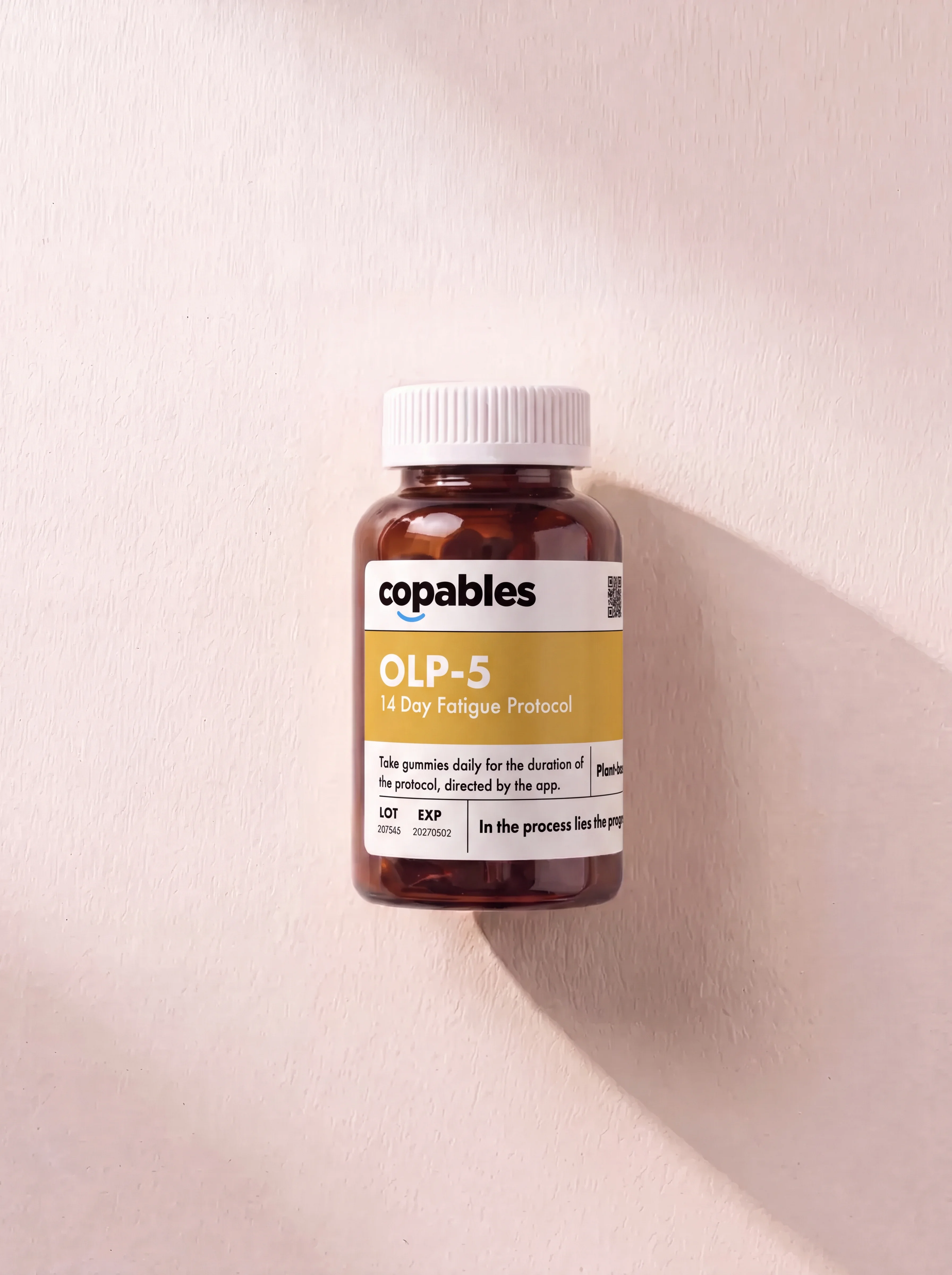 Copables Fatigue Protocol bottle
